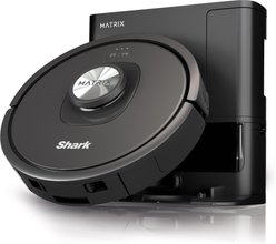 Shark Matrix Self-Emptying Robot Vacuum, Black/Grey