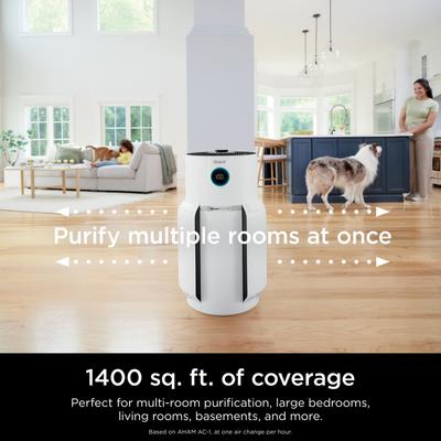 Show full view: Shark NeverChange Air Purifier MAX, White slide 3 of 9