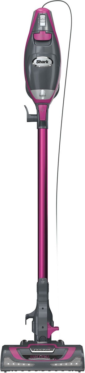 Shark Rocket Pro DLX Corded Stick Vacuum, Fuchsia