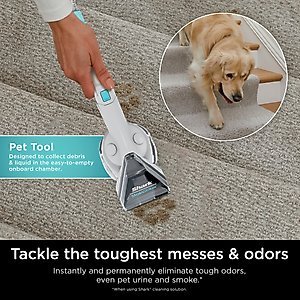 Shark StainStriker Portable Carpet & Upholstery Cleaner, White