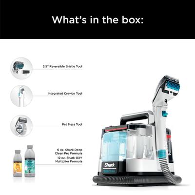 Show full view: Shark StainStriker Portable Carpet & Upholstery Cleaner, White slide 4 of 9