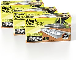 Shark Vacmop Hard Floor Vacuum Disposable Pads, 30 count