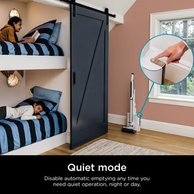 Show full view: Shark WANDVAC Self-Empty HEPA Cordless Vacuum System, White slide 7 of 9