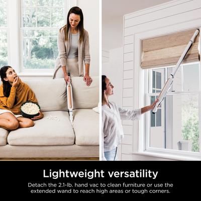 Show full view: Shark WANDVAC Self-Empty HEPA Cordless Vacuum System, White slide 6 of 9