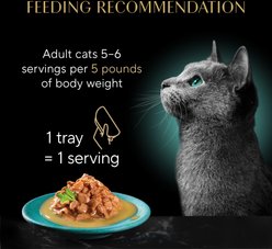 Sheba Gravy Indulgence Chicken & Beef in Extra Gravy Variety Pack Grain-Free Adult Wet Cat Food, 2.6-oz tray, case of 24 slide 2 of 9