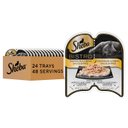 Sheba Perfect Portions Bistro Chicken in Alfredo Sauce Adult Wet Cat Food Trays, 2.6-oz tray, case of 24