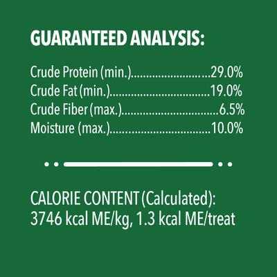 Show full view: Sheba Perfect Portions Grain-Free Multipack Roasted Chicken, Gourmet Salmon & Tender Turkey Cuts in Gravy Food Trays + Greenies Feline Smartbites Healthy Indoor Chicken Flavored Cat Treats slide 9 of 9
