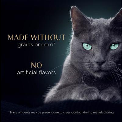 Show full view: Sheba Perfect Portions Grain-Free Salmon, Trout, & Tuna Entree Variety Pack Cuts in Gravy Wet Cat Food Trays, 2.6-oz tray, case of 48 slide 6 of 11