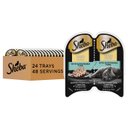 Sheba Perfect Portions Grain-Free Sustainable Tuna Cuts in Gravy Entree Adult Wet Cat Food Trays, 2.6-oz tray, case of 24