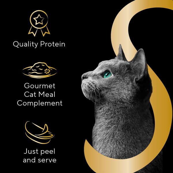 Sheba Selections Filets in Broth Chicken Recipe Grain-Free Cat Meal Complement, 1.3-oz tray, case of 12