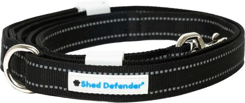 Show full view: Shed Defender Mag-Snap Two Handle Dog Leash, 5-ft, Black slide 6 of 11