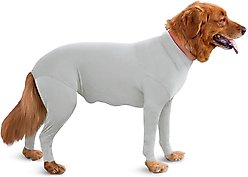 Shed Defender Original Dog Onesie, Heather Grey, X-Large