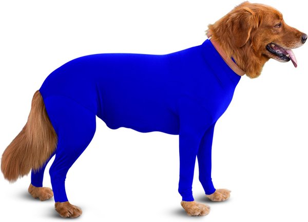 SHED DEFENDER Original Dog Onesie, Royal Blue, XX-Small