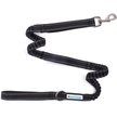 Show in main carousel: Shed Defender Three Handle Bungee Reflective Dog Leash, Black, 4 to 7-ft long, 1-in wide slide 2 of 7