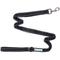 Show in main carousel: Shed Defender Three Handle Bungee Reflective Dog Leash, Black, 4 to 7-ft long, 1-in wide slide 2 of 8