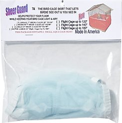 Sheer Guard Bird Cage Skirt, Aqua, Small slide 2 of 4