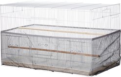 Sheer Guard Bird Cage Skirt, Black, Large slide 1 of 4