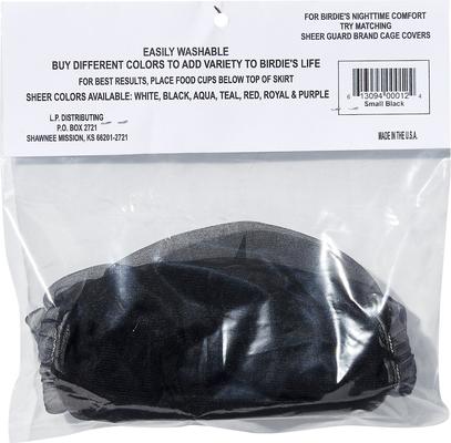 Show full view: Sheer Guard Bird Cage Skirt, Black, Small slide 3 of 6