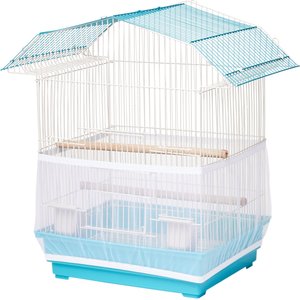 Sheer Guard Bird Cage Skirt, White, Small