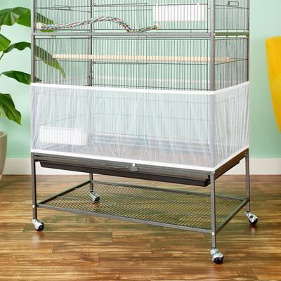 Show full view: Sheer Guard Bird Cage Skirt, White, X-Large slide 4 of 6