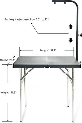 Show full view: SHELANDY Dog & Cat Grooming Table slide 2 of 7