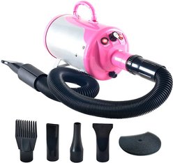 SHELANDY Dog Grooming Dryer, Pink