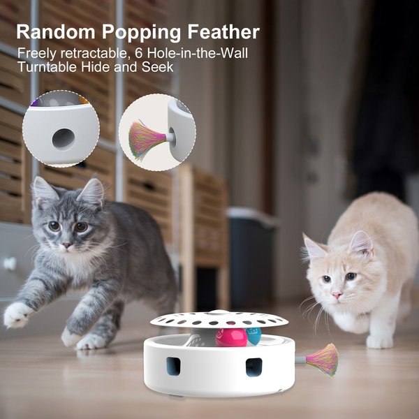 Pet Cats Soft Cat Toy Catnip Toys Sound Balls Kitten Toys Candy Color Ball Assorted With