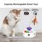 Show in main carousel: Shele Play Purrfect 4 in 1 Interactive Rotating Wand Cat Toy, White, Small slide 8 of 10