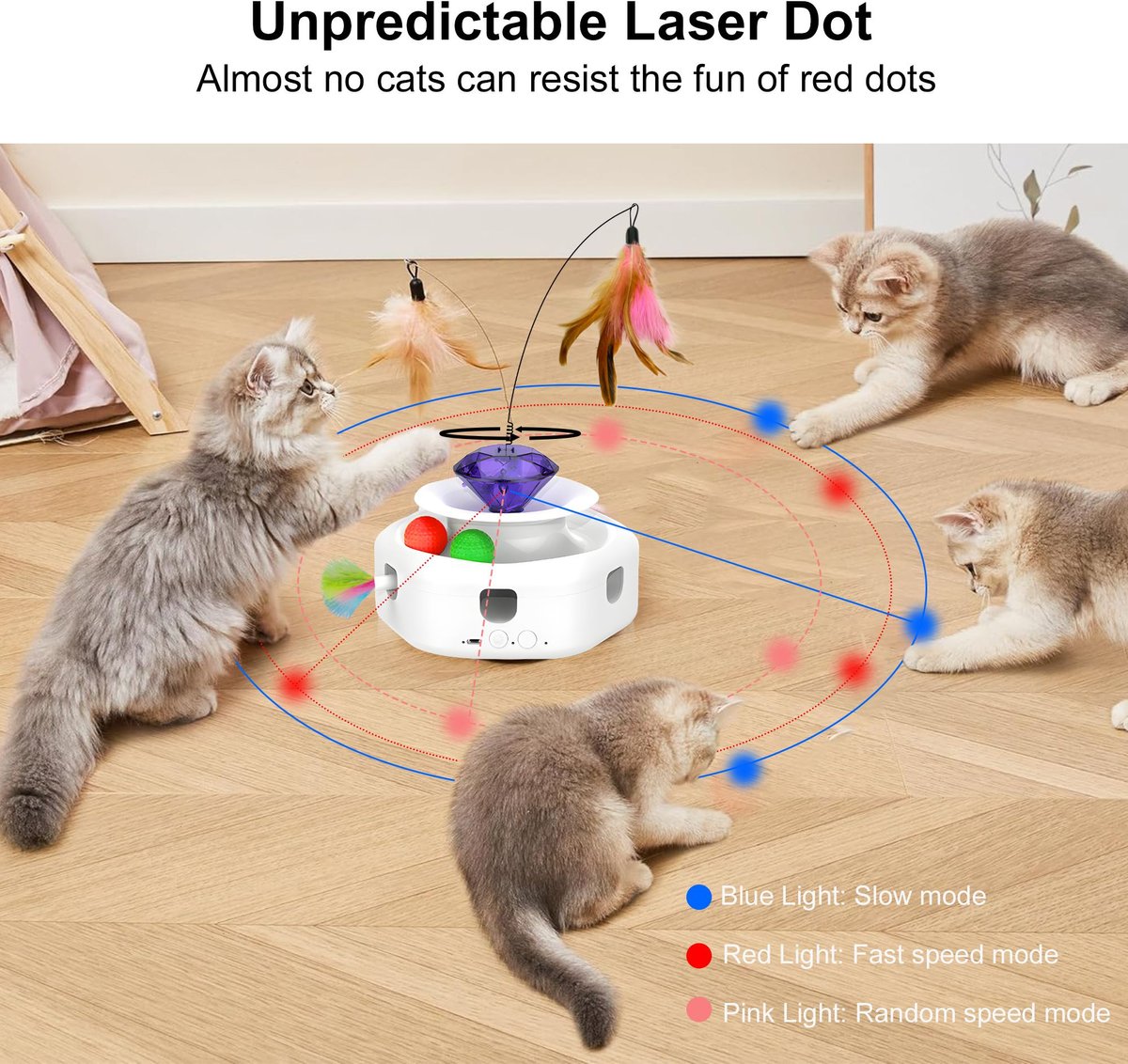 Cat pawing at treat puzzle HD: Detailed cognitive challenge in action – focused problem-solving