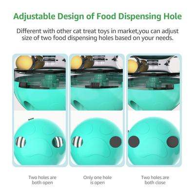 Show full view: Shele Tumbler Interactive Cat Toy, Turquoise slide 7 of 10