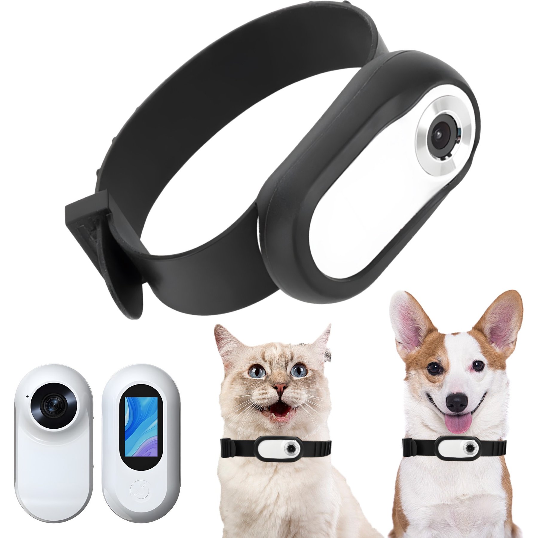 Pet Camera Kitty Cam Amazon 1080P WiFi Camera, Smart Indoor Pet