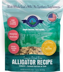 Shepherd Boy Farms Alligator Recipe Freeze-Dried Dog Food, 14-oz bag