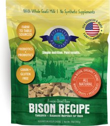 Shepherd Boy Farms Bison Recipe Freeze-Dried Dog Food, 14-oz bag