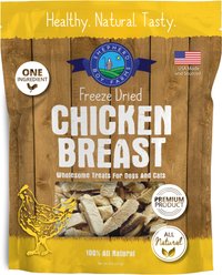 Shepherd Boy Farms Chicken Breast Freeze-Dried Dog & Cat Treats, 8-oz bag slide 1 of 9