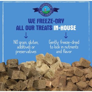 Shepherd Boy Farms Chicken Hearts Freeze-Dried Dog & Cat Treats, 3-oz bag