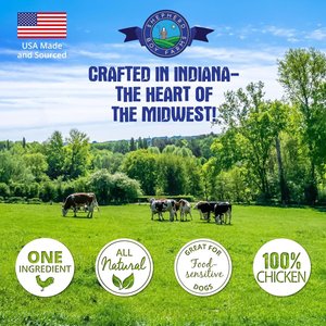 Shepherd Boy Farms Chicken Hearts Freeze-Dried Dog & Cat Treats, 3-oz bag