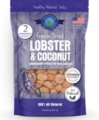 Shepherd Boy Farms Coconut & Lobster Grain-Free Freeze-Dried Dog & Cat Treats, 2-oz bag