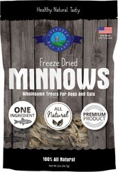 Shepherd Boy Farms Minnows Freeze-Dried Dog & Cat Treats, 2-oz bag