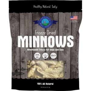 Shepherd Boy Farms Minnows Freeze-Dried Dog & Cat Treats, 5-oz bag