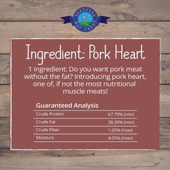 Shepherd Boy Farms Pork Hearts Freeze-Dried Dog & Cat Treats, 3-oz bag slide 2 of 6