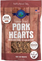 Shepherd Boy Farms Pork Hearts Freeze-Dried Dog & Cat Treats, 3-oz bag