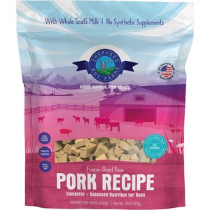 Shepherd Boy Farms Pork Recipe Freeze-Dried Dog Food, 14-oz bag