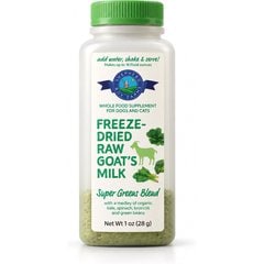 Shepherd Boy Farms Raw Goat's Milk Super Greens Blend Freeze-Dried Dog & Cat Treats, 16-oz bottle
