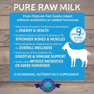 Show full view: Shepherd Boy Farms Raw Goat's Milk Classic Freeze-Dried Dog & Cat Treats, 32-oz bottle slide 5 of 10