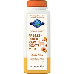 Shepherd Boy Farms Raw Goat's Milk Golden Freeze-Dried Dog & Cat Treats, 16-oz bottle