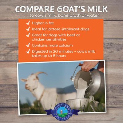 Show full view: Shepherd Boy Farms Raw Goat's Milk Golden Freeze-Dried Dog & Cat Treats, 16-oz bottle slide 8 of 11