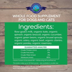 Shepherd Boy Farms Raw Goat's Milk Super Greens Blend Freeze-Dried Dog & Cat Treats, 32-oz bottle slide 2 of 9