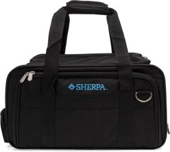 Sherpa Airline Approved Expandable Cat & Dog Travel Carrier, Black, Medium