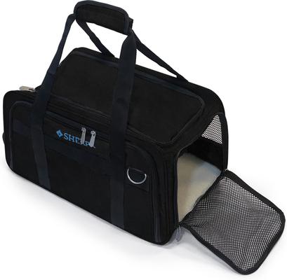 Show full view: Sherpa Airline Approved Expandable Cat & Dog Travel Carrier, Black, Medium slide 2 of 8