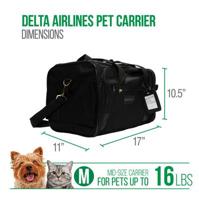 Show full view: Sherpa Delta Airline-Approved Dog & Cat Carrier Bag, Medium slide 10 of 13